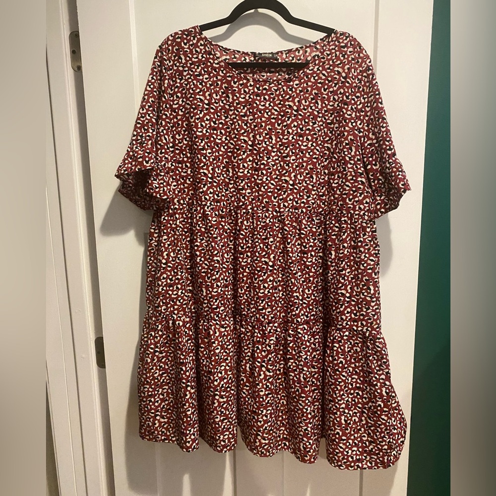 SHEIN Leopard Dress